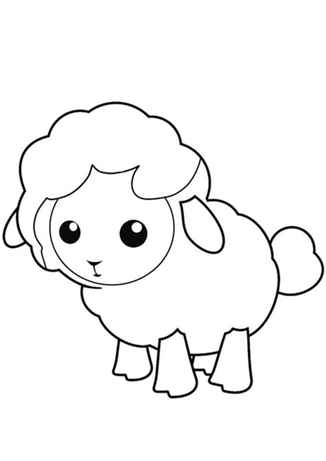 coloring pages  printable baby sheep coloring pages