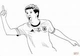 Muller Messi Ausmalen Kleurplaat Ausmalbild Kleurplaten Neymar Fußball Fifa Kroos Ller Cristiano Isco Printen Voetbal Bundesliga sketch template