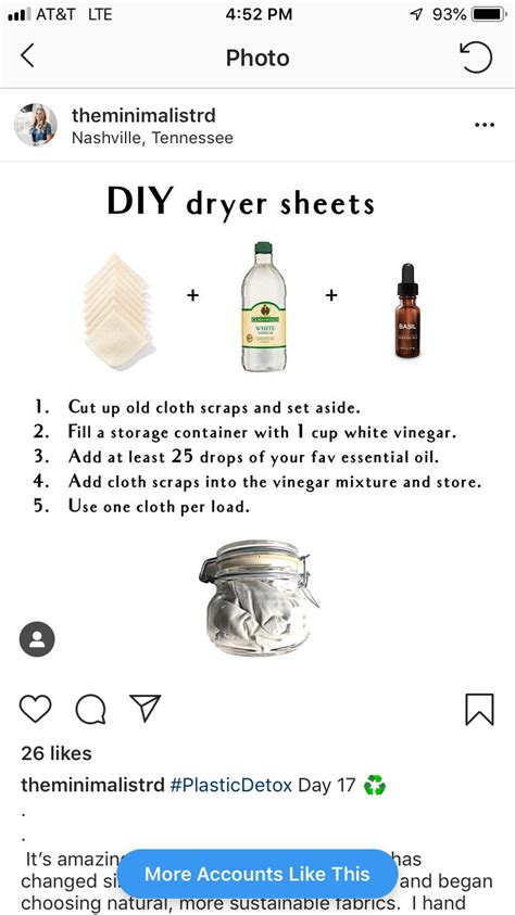 Pin By Ashley Jackson On Oils Diy Dryer Sheets Oils