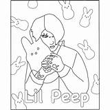 Peep Lil Xcolorings Dove sketch template