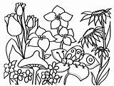 Coloring Pages Spring Kids Color Sheets Springtime Flower Flowers Printables Colorear Garden Print Dibujos Disney Imagenes Google sketch template
