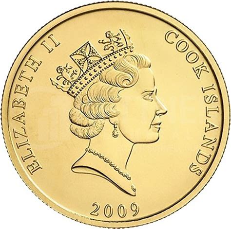 gold  ounce  oz bullion coin type  cook islands showing