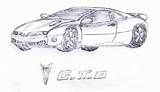 Pontiac Gto sketch template