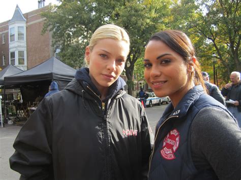 Chicago Fire Shay And Dawson Lauren German And Monica