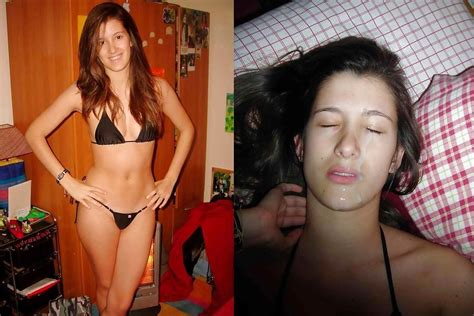 amateur girls before and after facial free porn