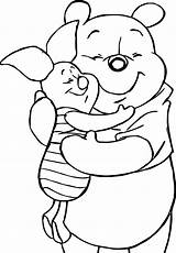 Pooh Coloring Winnie Pages Choose Board sketch template