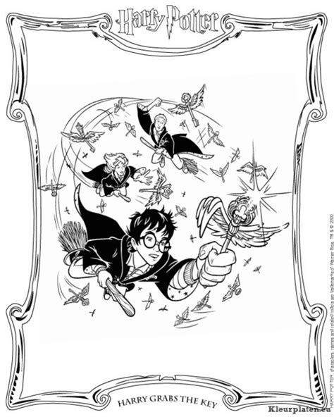 harry potter kleurplaten kleurplateneu