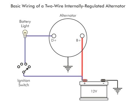 gm  pin alternator wiring diagram