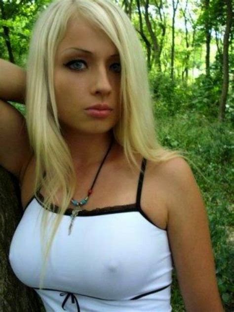 Pokies And Braless Girls Girl In The Wood