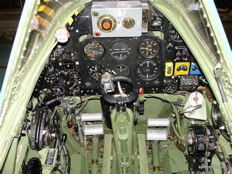Spitfire Mk Xi Pru Instrument Panel Help Cockpit Supermarine