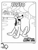 Clubhouse Pluto Kleurplaten Micky Ausmalbilder Clubhuis Maus Ausdrucken Malvorlage Miracle Ausmalbild Stimmen Stemmen sketch template