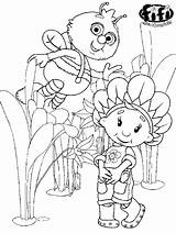 Fifi Flowertots Coloring Pages Fun Kids Votes sketch template