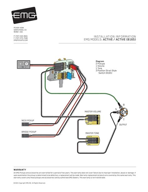 emg geezer butler pickups wiring diagram