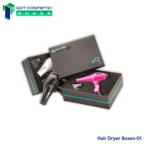 Custom Printed Hair Dryer Boxes Wholesale Packaging Getcosmeticboxes