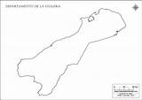Mapa Guajira Colorear Contorno Mapas sketch template