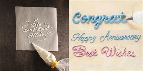writing  icing piped lettering cake geek magazine