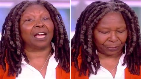 whoopi goldberg furiously scolds view audience for ‘unacceptable