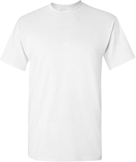 Gildan Mens 5 3 Oz Heavy Cotton T Shirt G500 White 5xl
