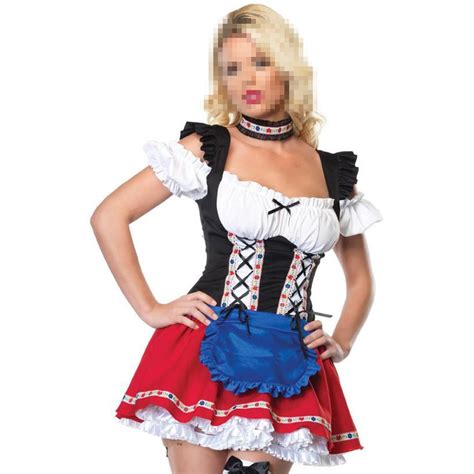 Halloween Maid Service Uniforms Temptation Beer Girl Oktoberfest