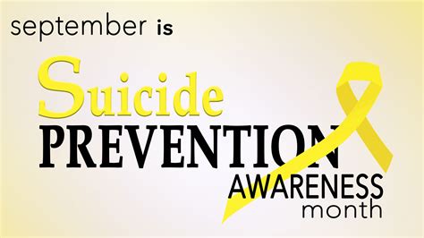 september is national suicide prevention awareness month valencia