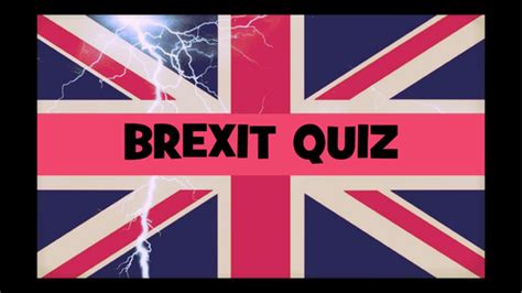 brexit quiz teaching resources