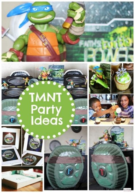 awesome teenage mutant ninja turtles party ideas