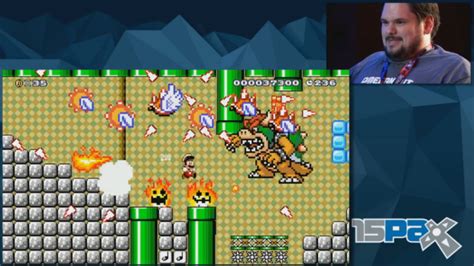 custom super mario maker level punishes omegathon finalists at pax geekwire