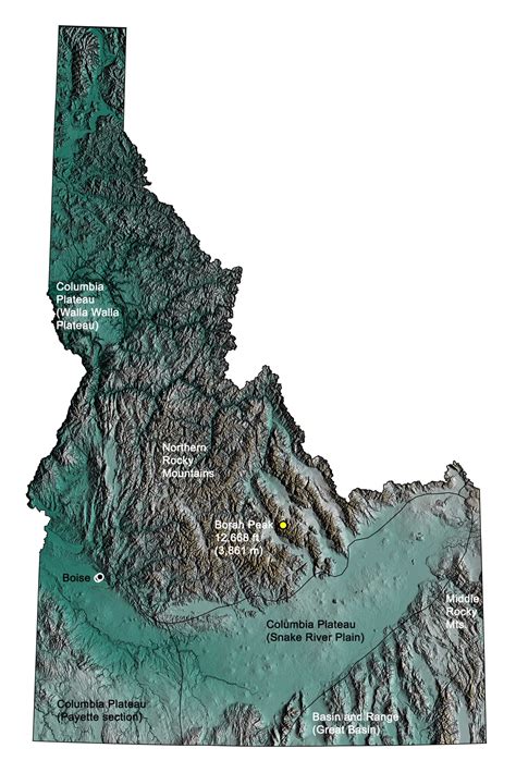 idaho earth science quick facts earthathome