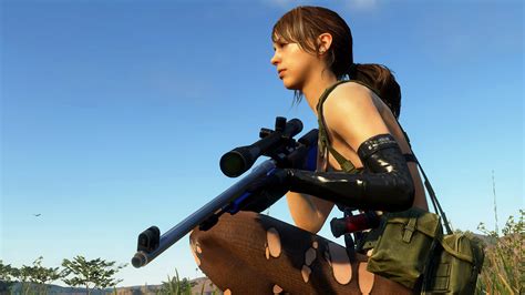 Quiet Metal Gear Solid V The Phantom Pain Screen Shot