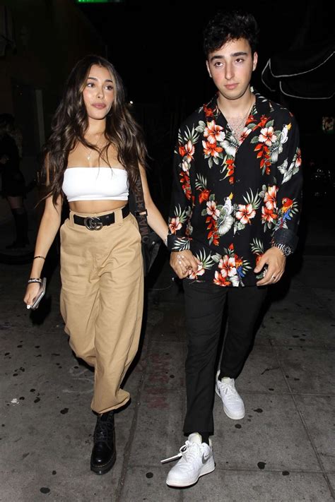 madison beer  boyfriend zac bia leaves delilah  west hollywood gotceleb