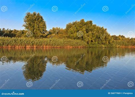 river channel stock image image  outdoor reflection