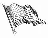 Flag Coloring Pages sketch template