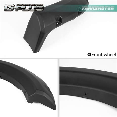 fit     offroad pocket rivet style wheel fender flares