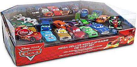 disney pixar cars  multi packs mega deluxe world  racing exclusive