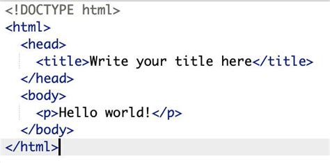 html web development basics