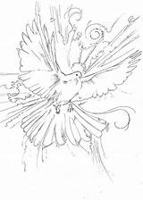 Holy Spirit Coloring Pages Dove Drawing Line Confirmation Getdrawings Pentecost Lettuce Poetry Letter sketch template