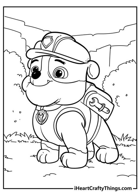 paw patrol coloring pages   printables