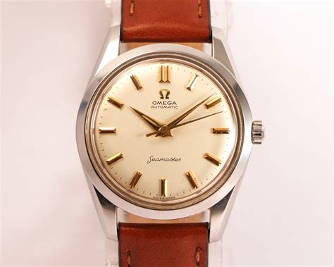 beautiful omega seamaster automatic big logo ref  special model brussels vintage watches