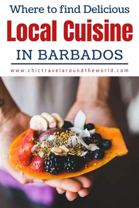 where to find delicious local cuisine in barbados in 2020 healthy