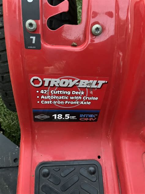 Troy Bilt Riding Lawnmower For Sale In Dearborn Mi Offerup