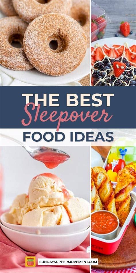 sleepover food ideas for the best party ever recipe sleepover food