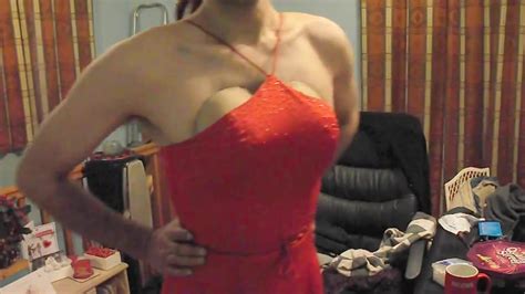 crossdressing in a sexy red prom dress hd videos porn 1a