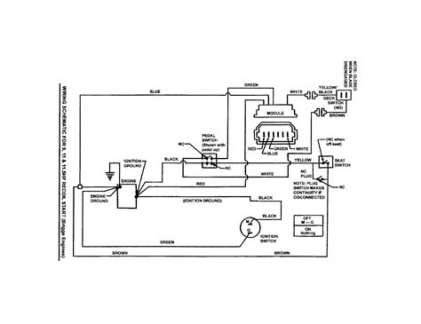 wiring diagram  snapper rear engine riding mower