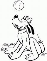 Pluto Coloring Pages Getcolorings sketch template