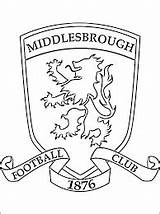 Pages Middlesbrough Coloring Southampton Ham West United Coloringpagesonly sketch template