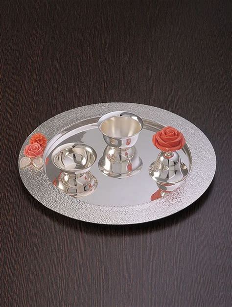 buy   jayporecom silver pooja items silver silver trays