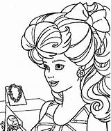 Barbie Coloring Pages sketch template