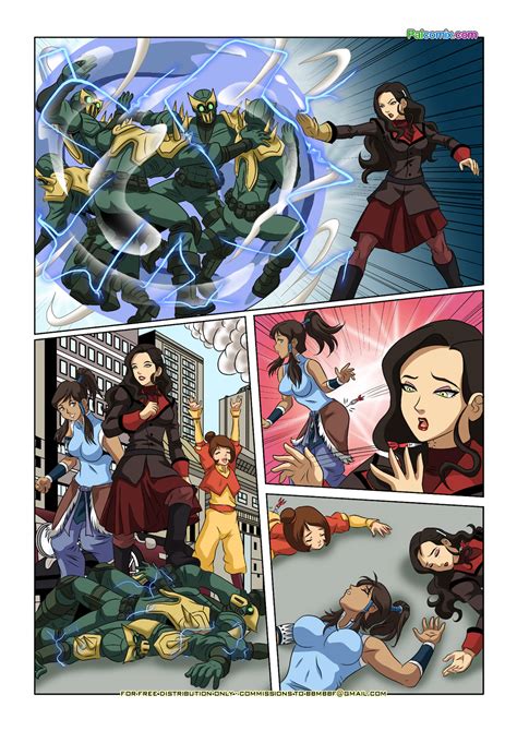 avatar the legend of korra girls night out page 8 by slim2k6 hentai foundry