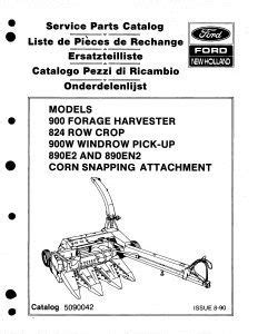 pin   holland parts manuals