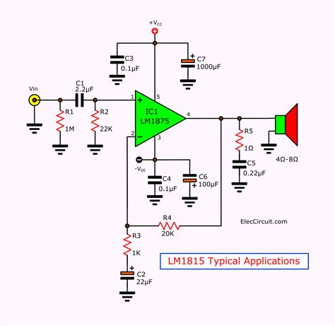 power amplifier circuit diagram